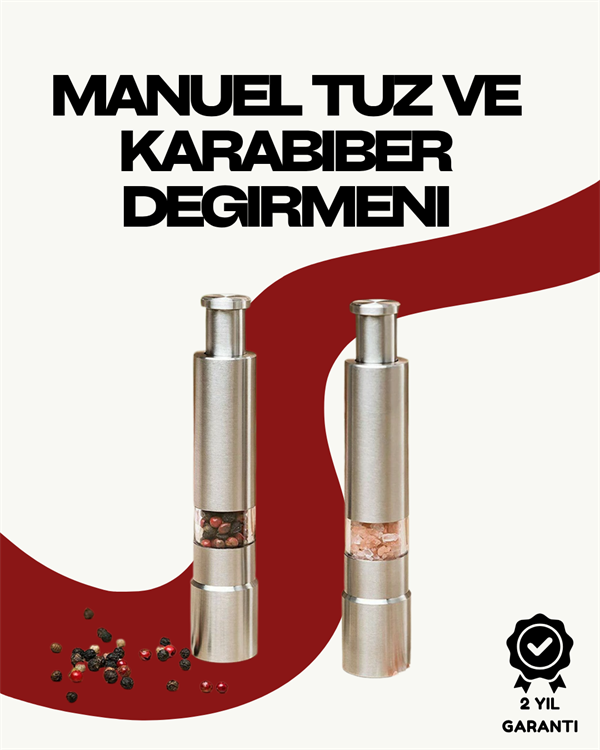 Hafif ve Kompakt, Taşınabilir Baharat Öğütücü - Mutfak ve Masa için - Image 1