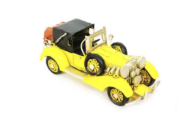 KENPAZAR Dekoratif Metal Araba Vintage Biblo Ev Ofis Hediyelik - Image 1