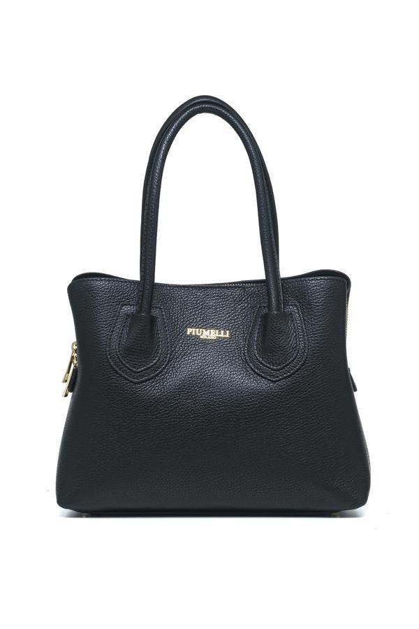 Kadın Omuz Çantası IVA M Piumelli Milano Bag D28 Black - Image 1