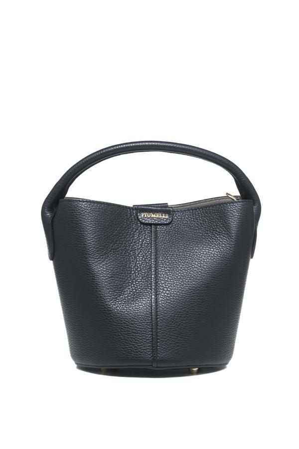 Kadın Omuz Çantası LOANA M Piumelli Milano Bag D28 Black - Image 1