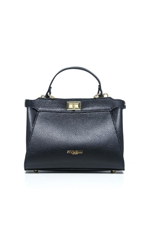 Kadın Çapraz Çanta SHARON M Piumelli Milano Bag D28 Black - Image 1