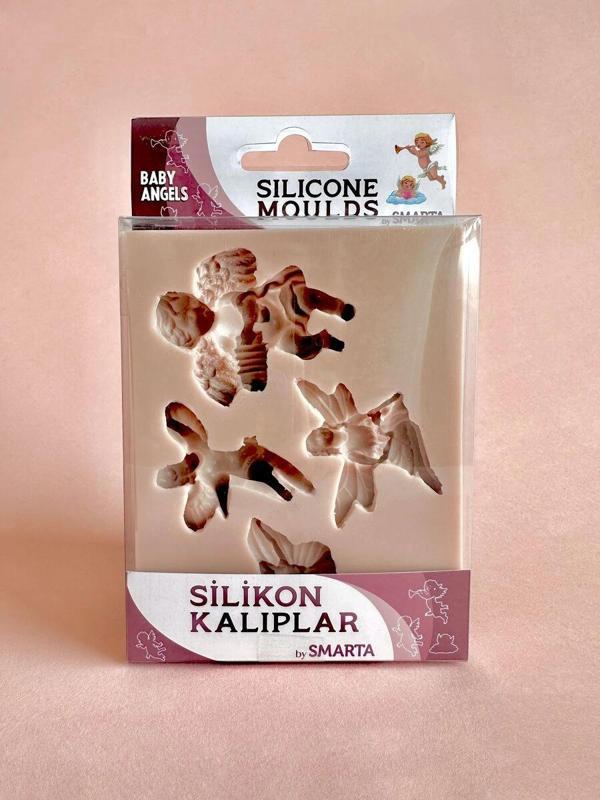 Supertrend Silicone Moulds Silikon Epoksi ve Polimer Kil Kalıbı BABY ANGELS - Image 1