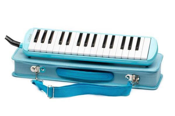 Supertrend Melodika 32 Tuşlu Özel Çantalı PASTEL MAVİ - Image 1