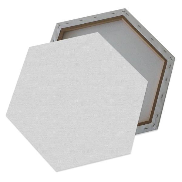 Supertrend Shapedition Altıgen Tuval 25x25 cm. - Image 1