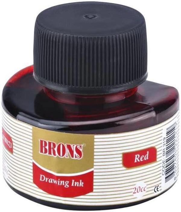 Supertrend Çini Mürekkebi 20 cc. Kırmızı - Image 1