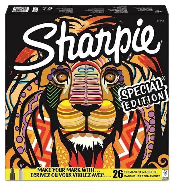 Supertrend Permanent Marker Kalem Seti Fine Uç 26 Renk ASLAN - Image 1