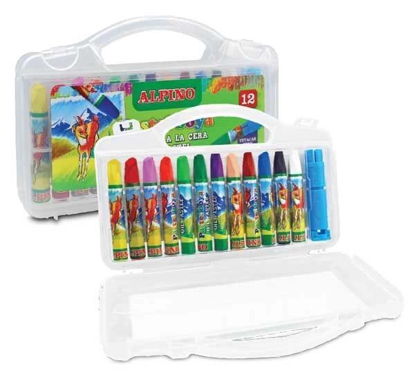 Supertrend Yağlı Pastel Boya 12 Renk Plastik Çantalı - Image 1