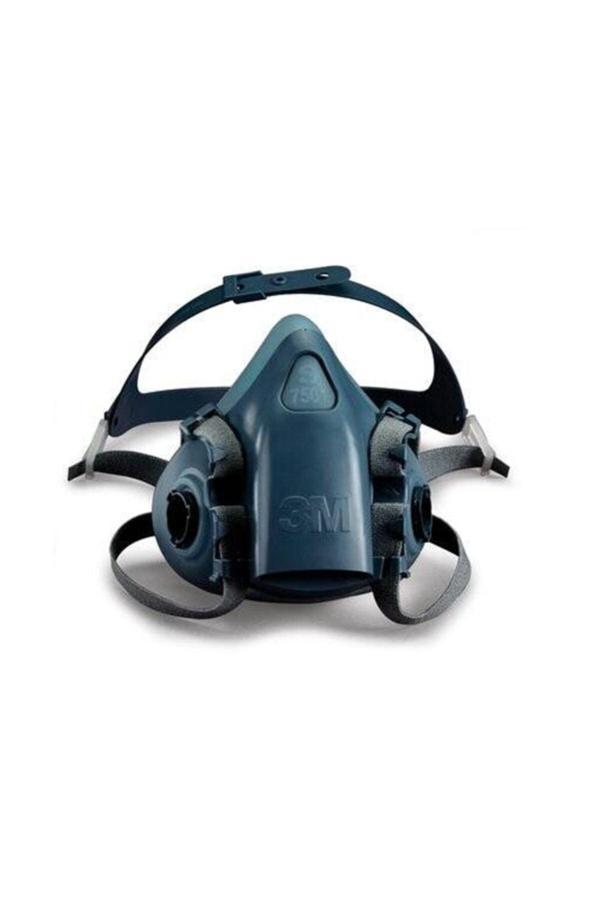 3M 7502 Yeniden Kullanılabilir Yarım Yüz Maskesi, Orta Boy, M - Image 1