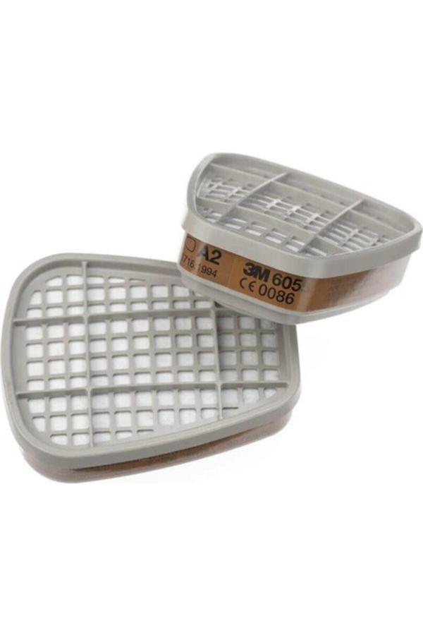 3M 6055 A2 Organik Gaz / Buhar Filtresi Paket Içi ( 8 Takım = 16 Adet ) - Image 1