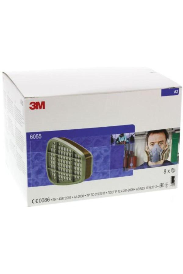 3M Bestek 6055 A2 Gaz Maskesi Filtresi - Image 1