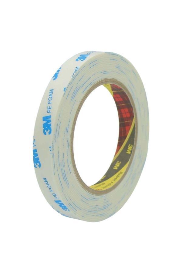 3M Çift Taraflı Beyaz Köpük Bant 15Mmx5Mt - Image 1