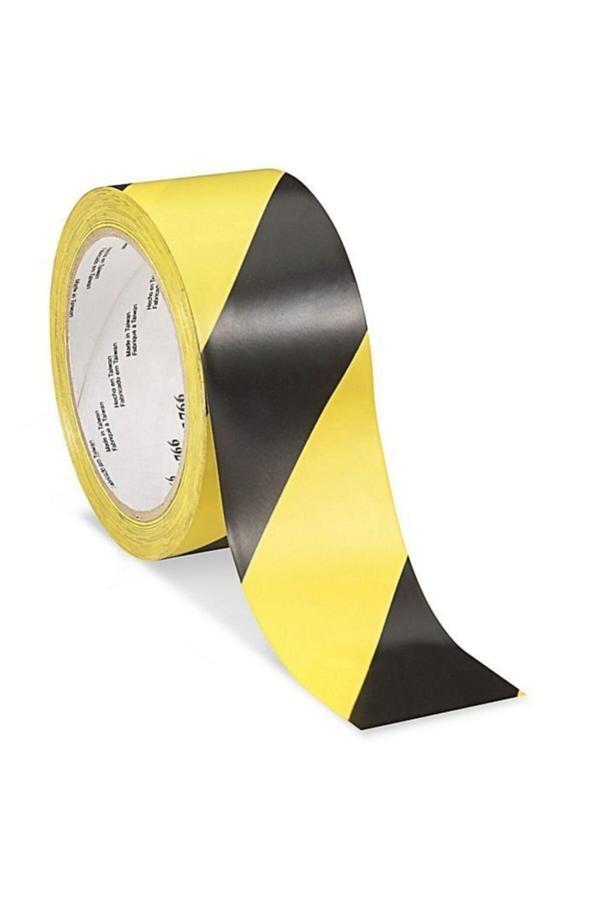 3M Sarı Siyah Yer Işaretleme Bandı 50Mm X 30M - Image 1