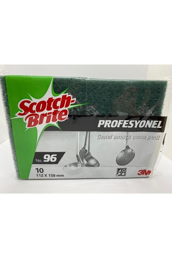 3M Scotch Brite Sb96 Genel Amaçlı Ovma Pedi 10 Adet / Paket - Image 1