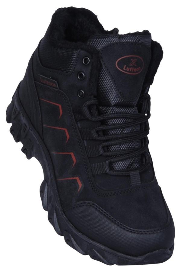 Luttoon Prt-2045 Syh-Krmz Termal Kürklü Erkek Çocuk Bot - Image 1