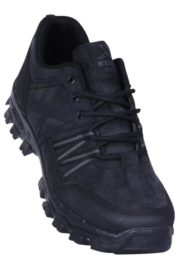 X-Step K7 Siyah Kışlık Traking Erkek Kısa Ayakkabı - Image 1