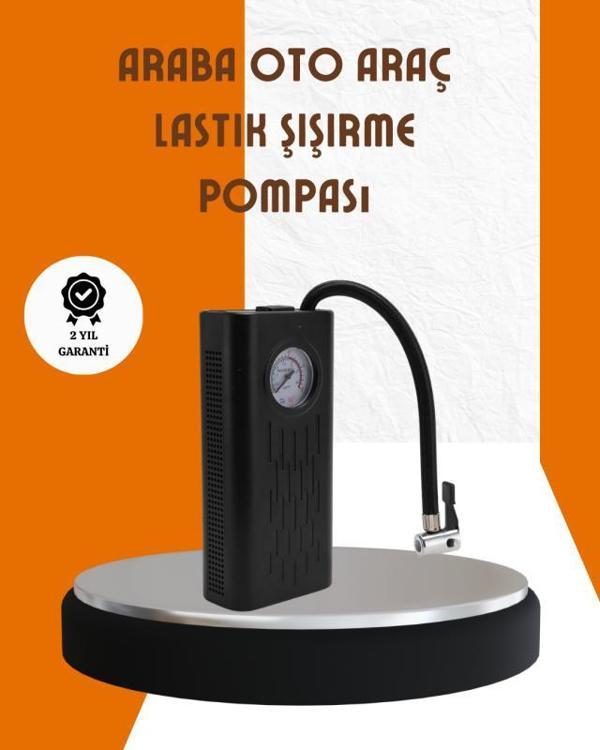 Type-C Şarjlı Güçlü Elektrikli Kompresör Motosiklet Oto Bisiklet İçin - Image 1