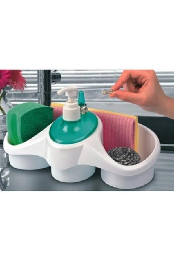 Deterjan Hazneli Süngerlik Bulaşık Süngerliği Royaleks-TP653 - Image 1