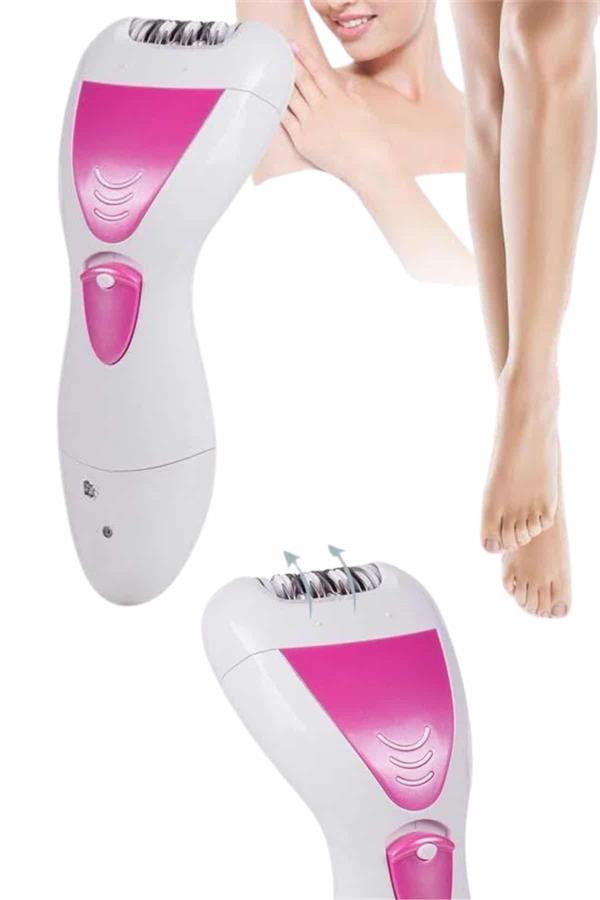 Ayak Törpü Başlıklı Epilatör Aleti 4 Başlıklı Taşınabilir Şarjlı Epilasyon Cihazı - Image 1