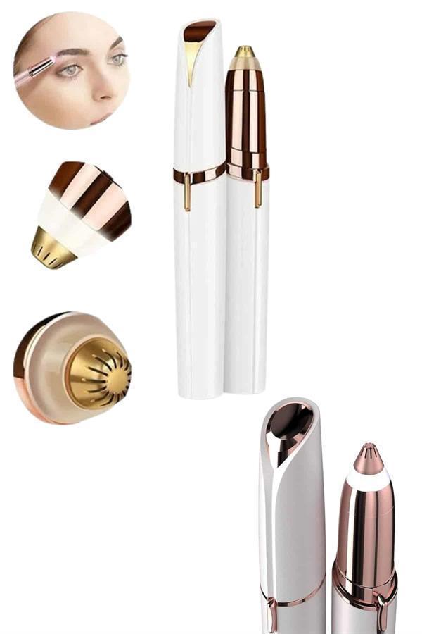 Yüz Epilatör Kıl Kaş Bıyık Tüy Alma Aleti Kaş Bıyık Alma Epilatörü - Image 1