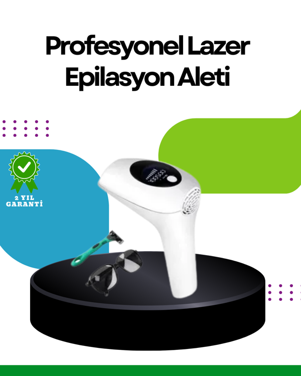 Hasuba IPL Lazer Epilasyon Cihazı HS-262 Kadın ve Erkek İçin - Image 1