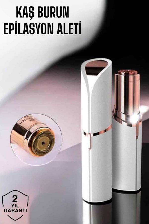 Taşınabilir ve Şık Yüz Kaş Epilatörü Hassas Ciltlere Özel - Image 1