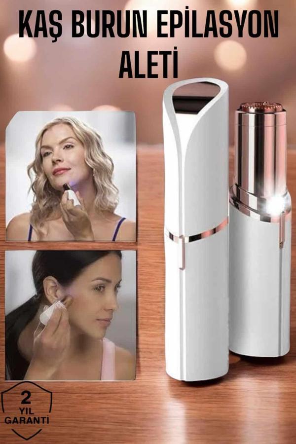 Yüksek Performanslı, Hassas Ciltler İçin Tasarlanmış Yüz Kaş Epilatörü - Image 1