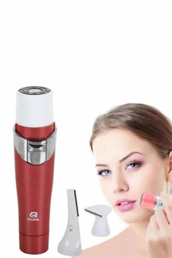 3 Başlıklı Yüz Kaş Epilasyon Aleti Değiştirilebilir Başlık Hassas Ciltlere Uygun - Image 1