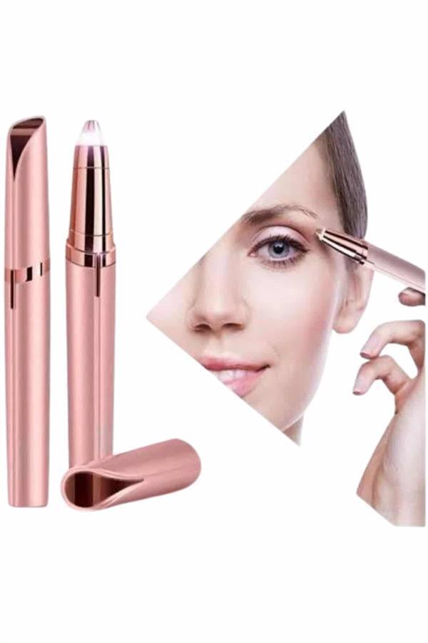 Kaş Bıyık Tüy Epilasyon Aleti Pilli Yüz Kaş Epilatör Kıl Tüy Alma Epilasyon - Image 1