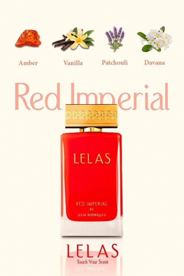 Lelas Red İmperial 100 ML EDP – Odunsu Meyveli Unisex Niş Parfüm  | Parfümör 1363 |  - Image 1