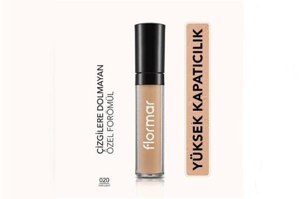 Flormar Perfect Coverage Hafif Yapılı Kapatıcı 020 Fair/Light: Sıcak Alt Ton - Image 1
