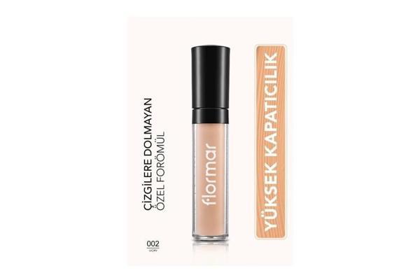 Flormar Perfect Coverage Hafif Yapılı Kapatıcı 002 Ivory: Sıcak Alt Ton - Image 1