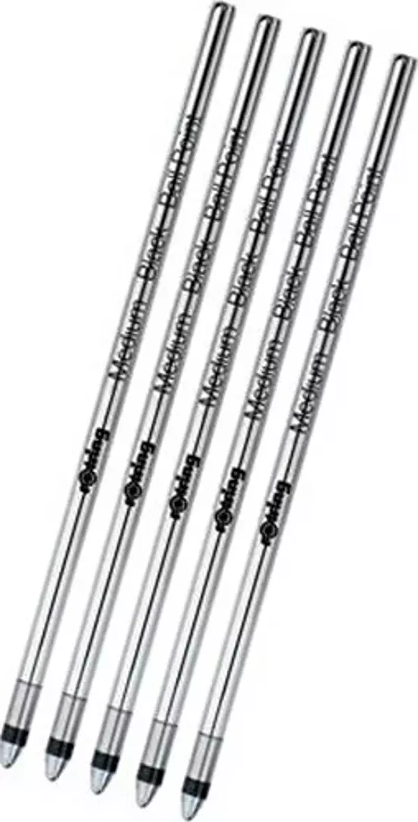 Rotring Tükenmez Kalem Yedeği 3İn1 Siyah 5 Li 600 - Image 1