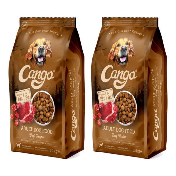 Cango Yetişkin Köpek Maması Etli Biftekli 10 kg x 2 Adet  - Image 1