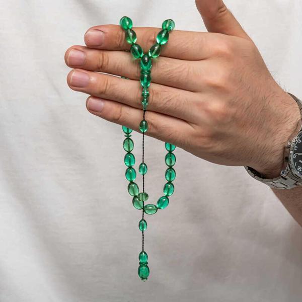 KENPAZAR Sıkma Kehribar Tesbih - Image 1