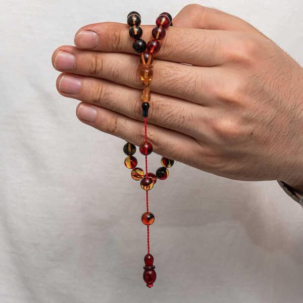 KENPAZAR Sıkma Kehribar Tesbih - Image 1