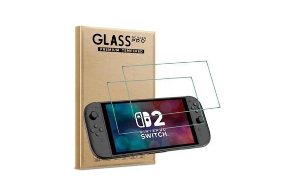 Switch 2 Temperli Cam Ekran Koruyucu 2li Paket (Nintendo Switch 2) - Image 1