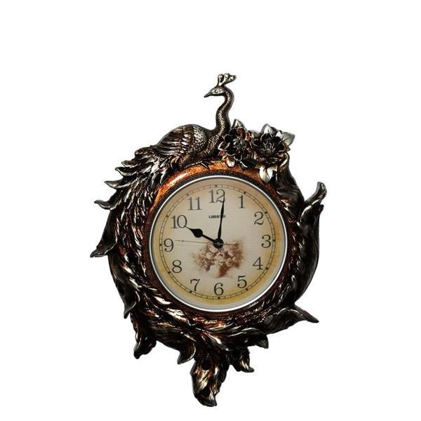 KENPAZAR Duvara Asmalı Tavuskuşu Saat Dekoratif Hediyelik - Image 1