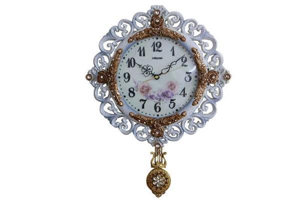 KENPAZAR Sarkaçlı Duvar Saati Ferforje Sarkaçlı Saat - Image 1