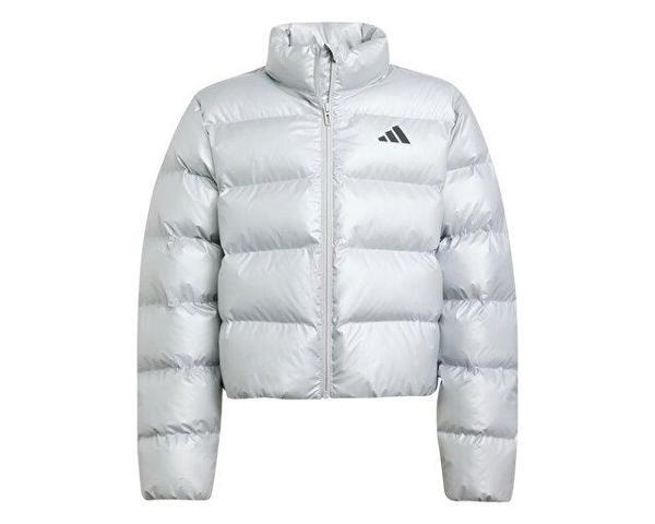 adidas J Sd Glam Jkt Çocuk Günlük Mont JM1670 Gri - Image 1