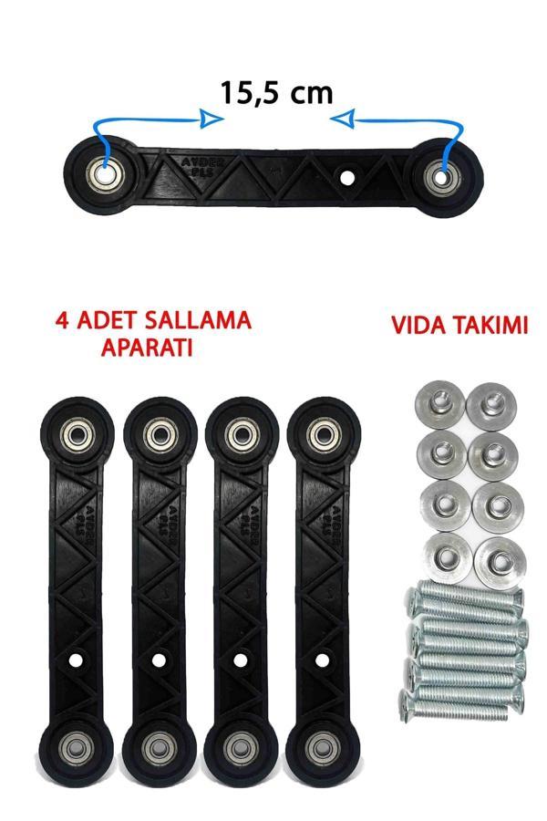 Kaktüs Avm 15,5 Cm Beşik Sallama Aparatı Takımı - Image 1