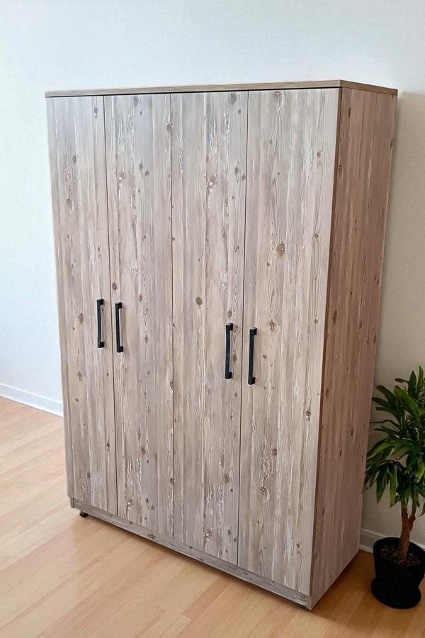 Kaktüs Avm 4 Kapılı Soho Gardırop Dolap T-900 120 X 174 X 45 - Image 1