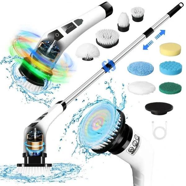 7 in 1 Kablosuz Elektrikli Temizlik Fırçası Seti - Image 1