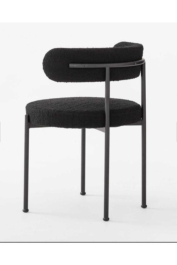 Kaktüs Avm 2'Li Teddy Sandalye Mutfak Sandalyesi Salon Sandalyesi Cafe Restaurant Sandalyesi - Image 1