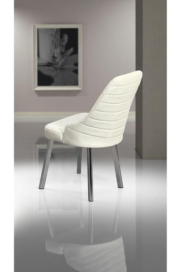 Kaktüs Avm 2 Adet Erciyes Sandalye Mutfak Cafe Restaurant Proje Metal Lüks Sandalye - Image 1