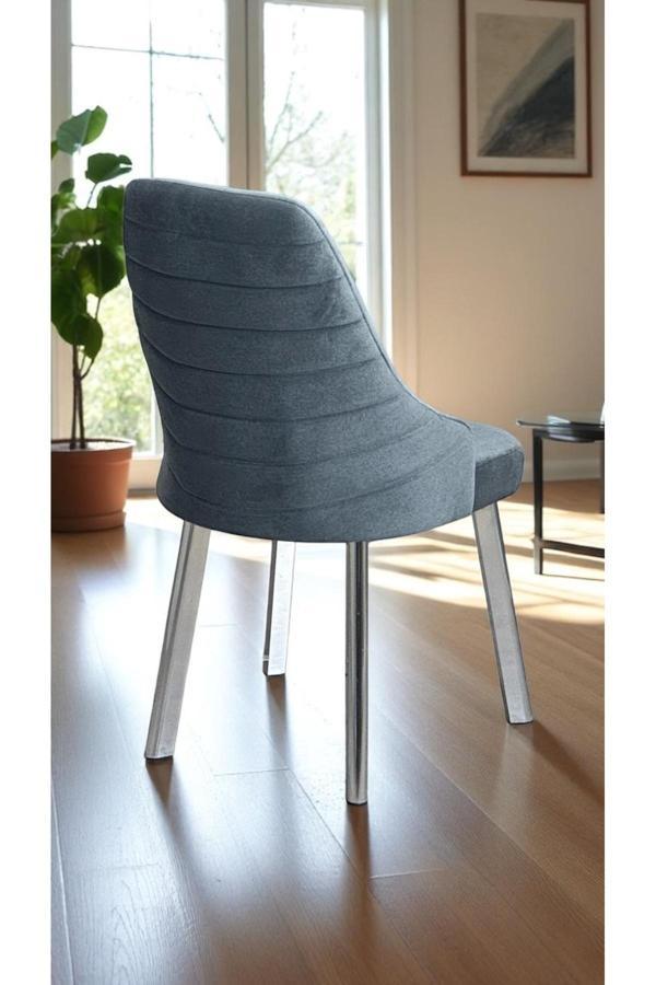 Kaktüs Avm Erciyes Sandalye Mutfak Cafe Restaurant Proje Metal Lüks Sandalye - Image 1