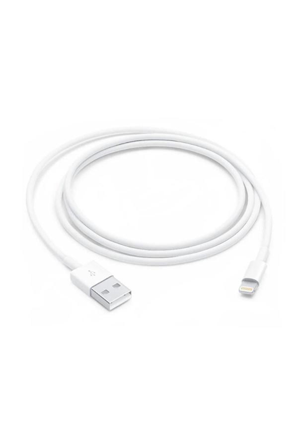120cm iPhone Uyumlu Şarj ve Data Kablosu USB to Lightning 5/5s/5c/6/6s/7/8/X/Xs/Xs/11/Xr/12/13/14 - Image 1