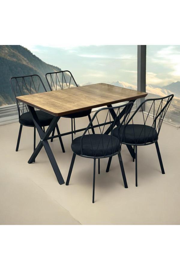 Kaktüs Avm Yıldız Sandandalye X Ayaklı Medefe Masa - Image 1