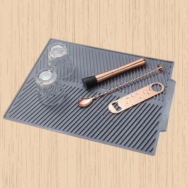 Büyük Bulaşık Kurutma Matı,silikon Bulaşık Kurutma Matı Çok Amaçlı Tezgah Üstü Mat - Image 1