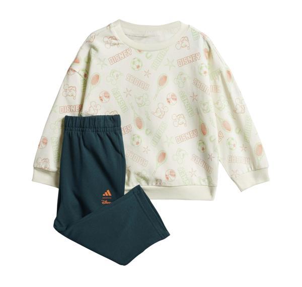 JL9170-B adidas Disney Mickey Mouse Bebek Eşofman Takımı Krem - Image 1