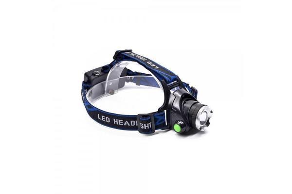 KENPAZAR Orjinal 800 Lümen Tx6 Şarjlı Zoomlu Kafa Feneri Kamp Kafa Lambası - Image 1